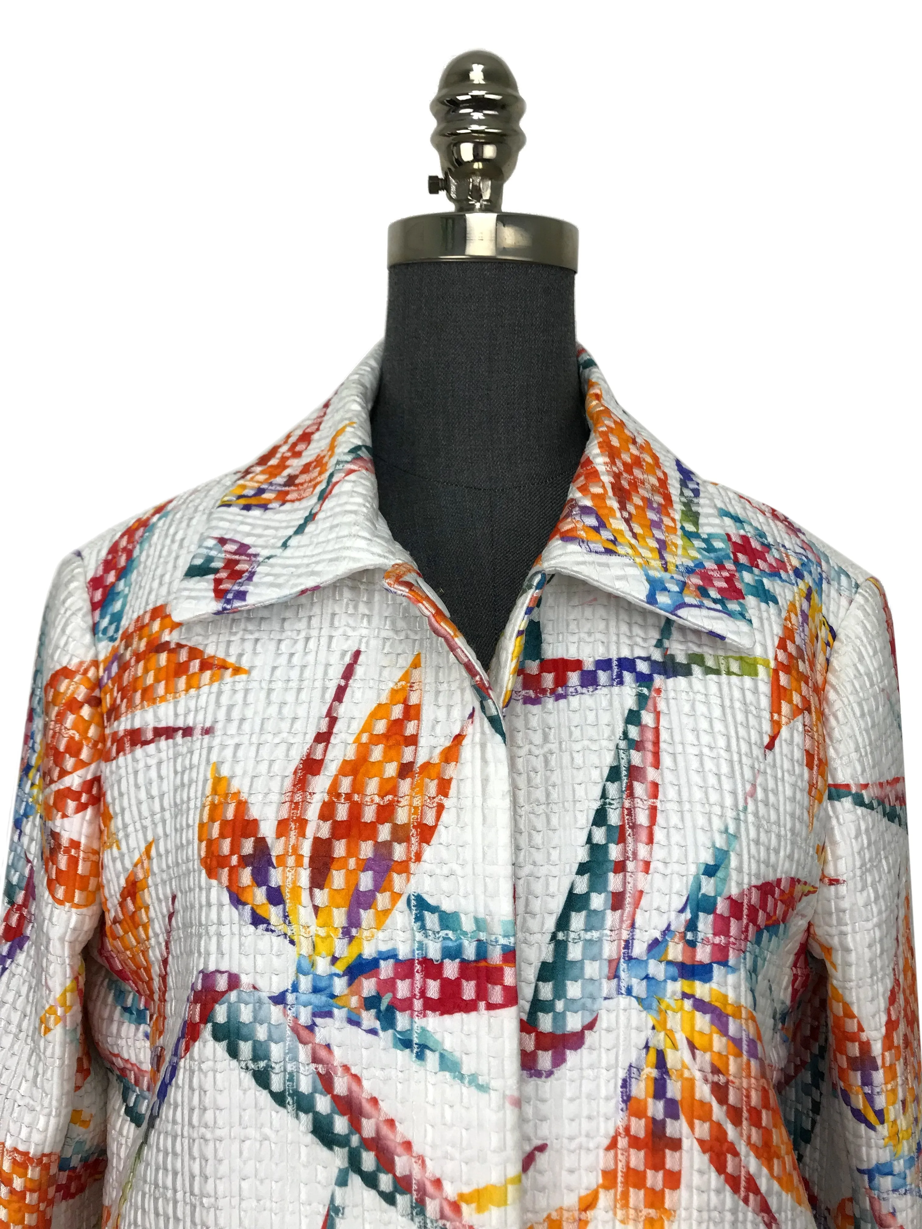 Fendi Birds of Paradise Printed Jacket Size L