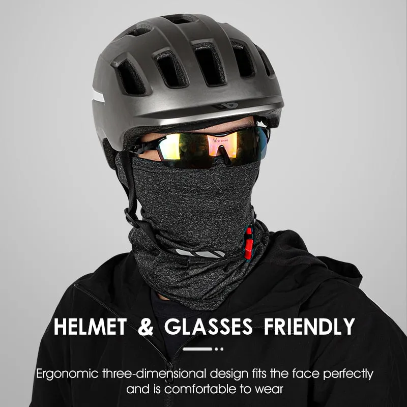 Fleece Winter Windproof Cycling Scarf Outdoor Running Bike Face Cover Men Women Bicycle Bandana Sports Headwear