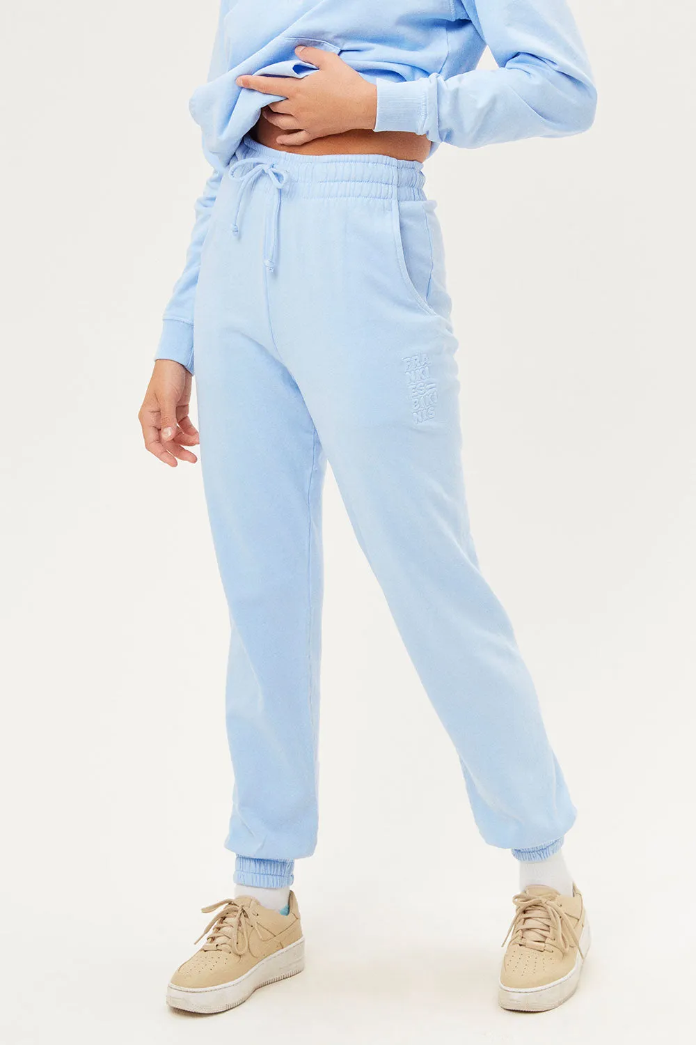 Frank Oversized Sweatpants - Chambray