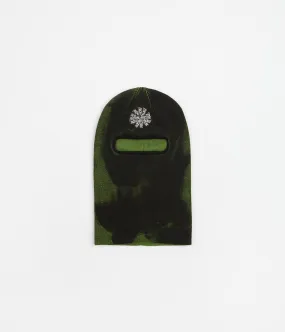 Fucking Awesome Spiral Balaclava - Green