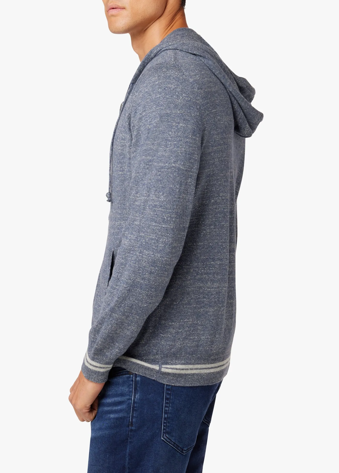 FULL ZIP HOODED SWEATER