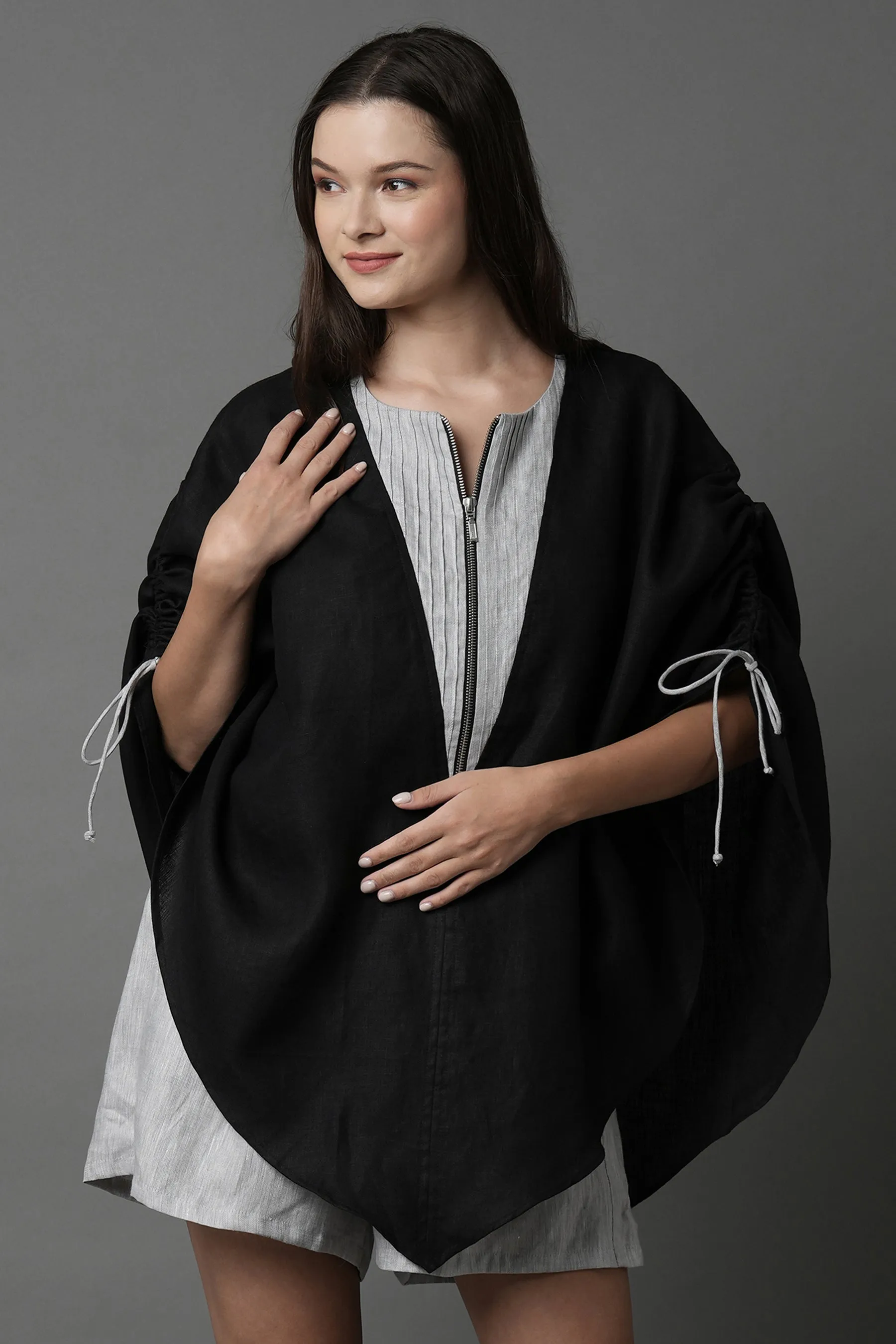 Gale Zipper Poncho