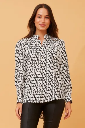 GEMINI ABSTRACT PRINT SHIRT