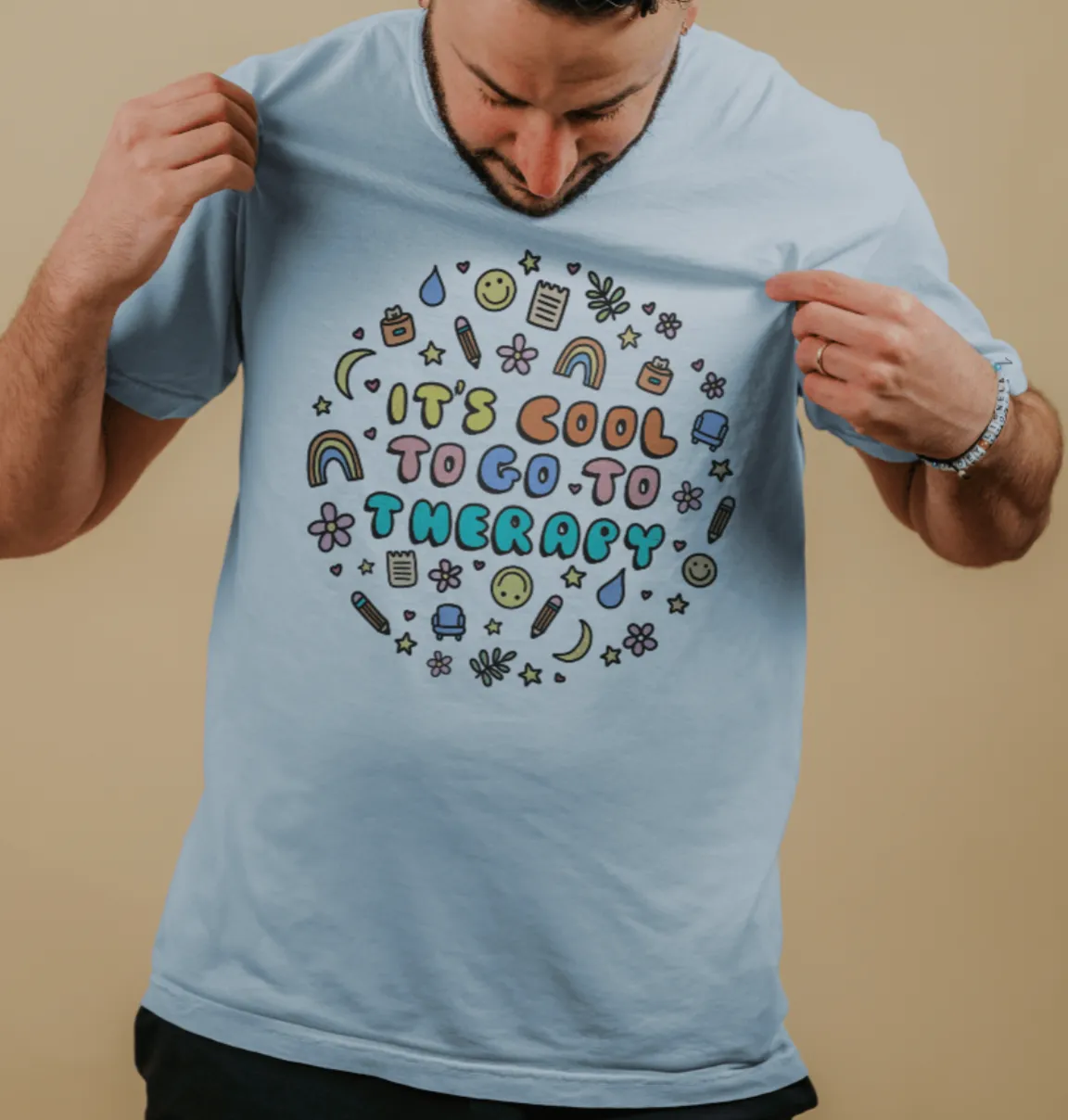 Going To Therapy Is Cool! - T-Shirt