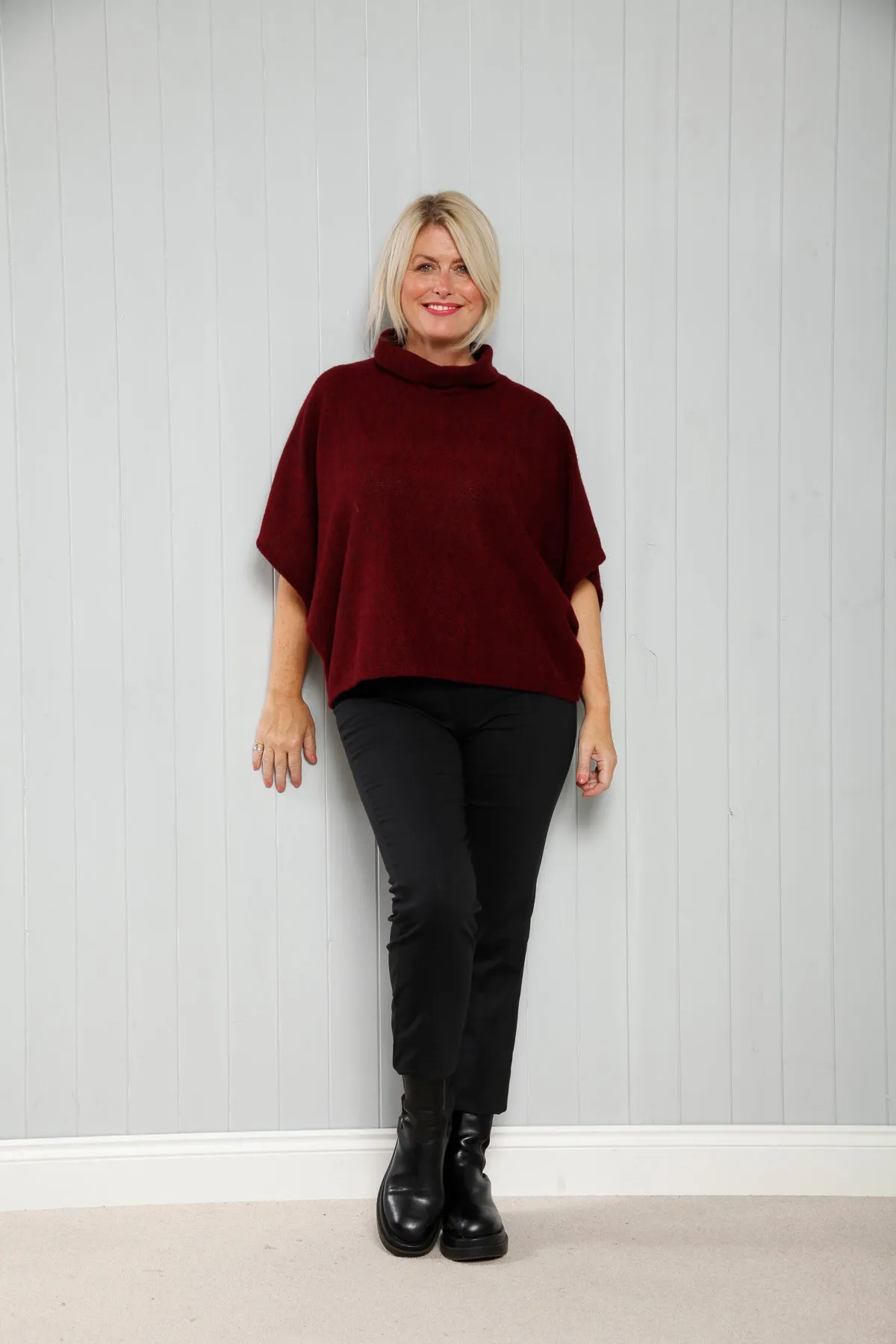 Goose Island 1165 Cowl Neck Poncho (20 Colours)