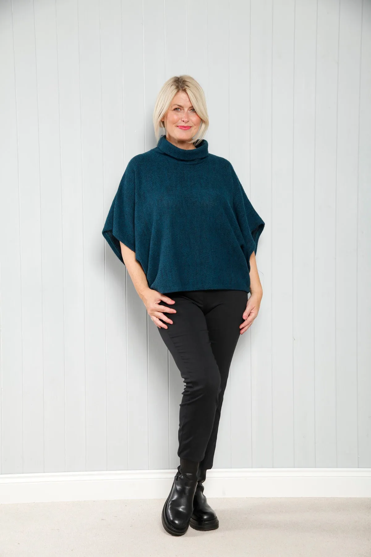 Goose Island 1165 Cowl Neck Poncho (20 Colours)