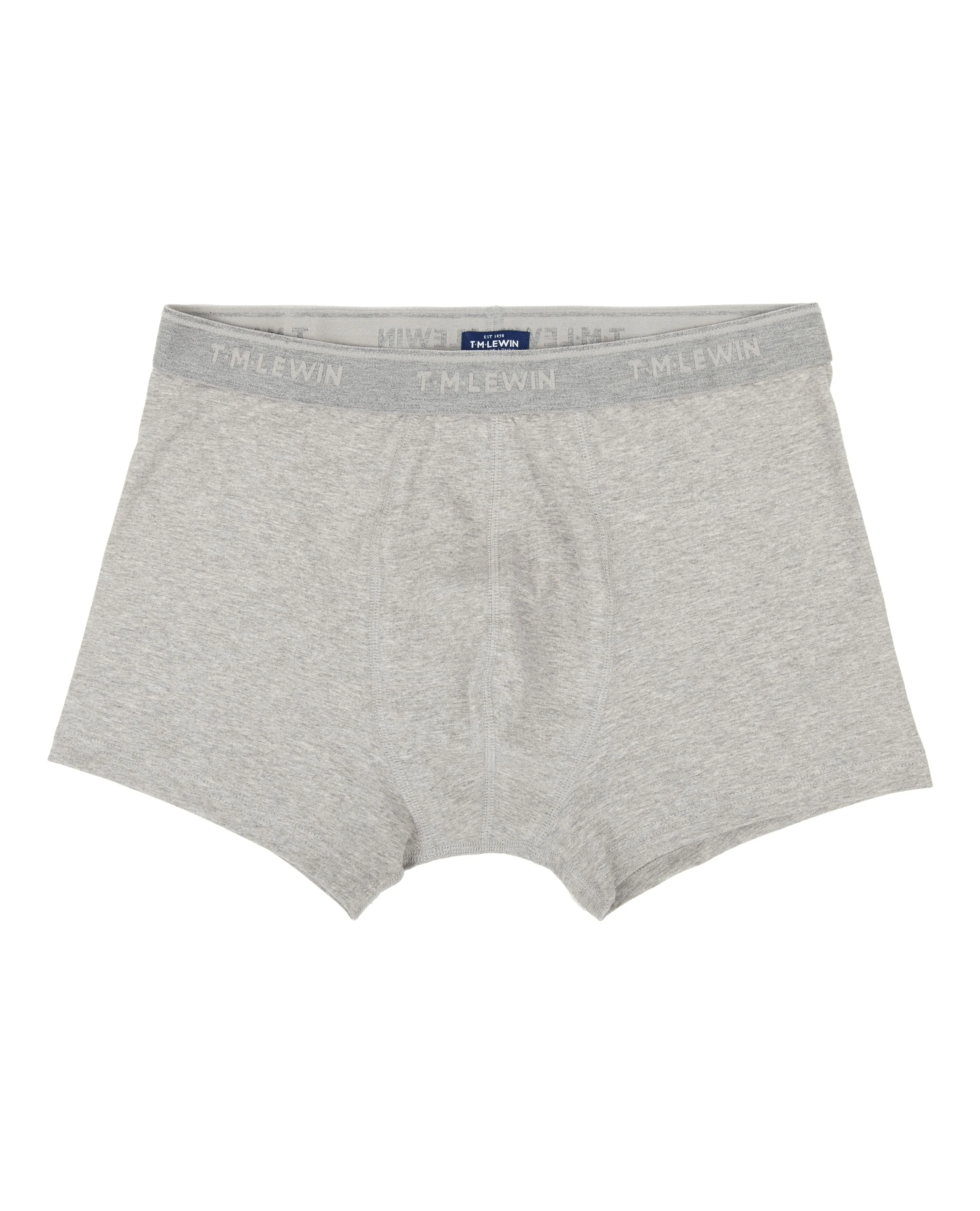 Grey and Paisley Jersey Boxer 2-pack Gift Box