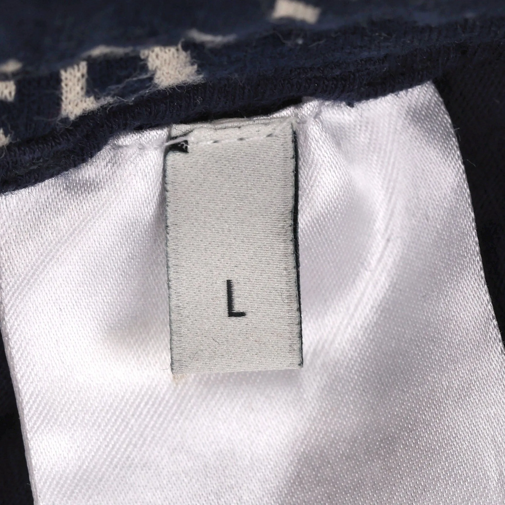 Gucci GG Monogram Web Stripe Jersey Cotton Track Bottoms. Size L