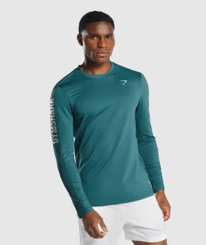 Gymshark Sport Long Sleeve Crew - Teal