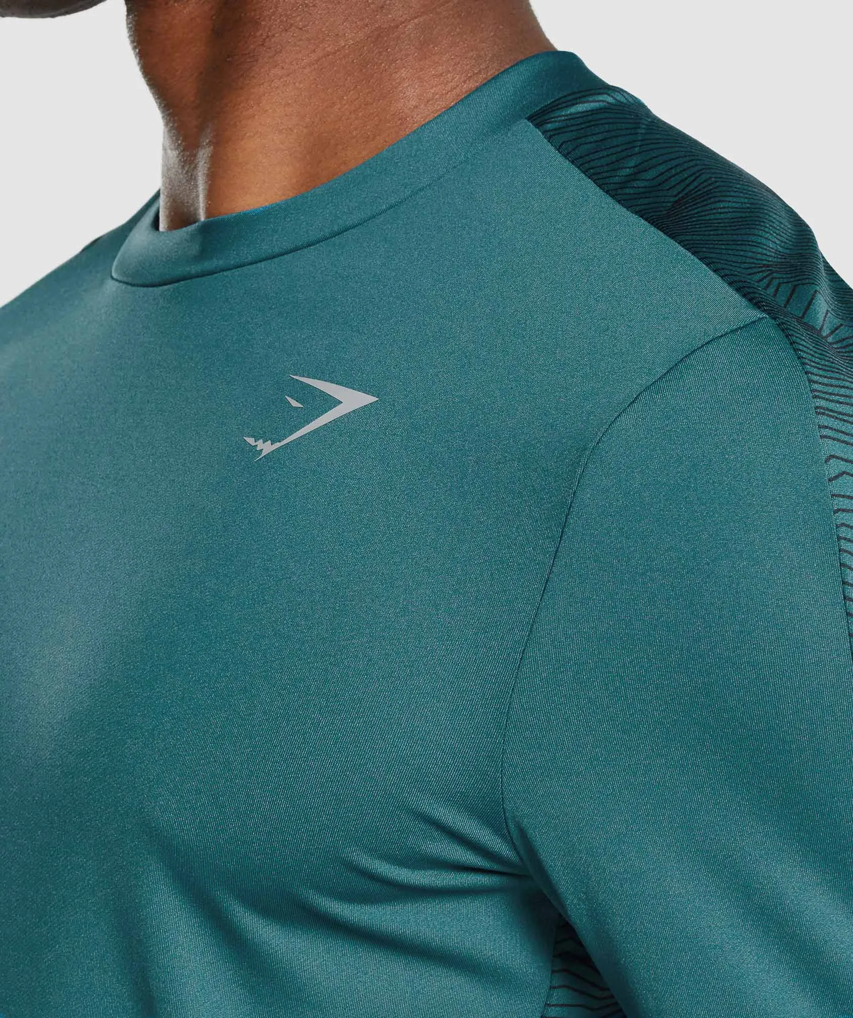 Gymshark Sport Long Sleeve Crew - Teal