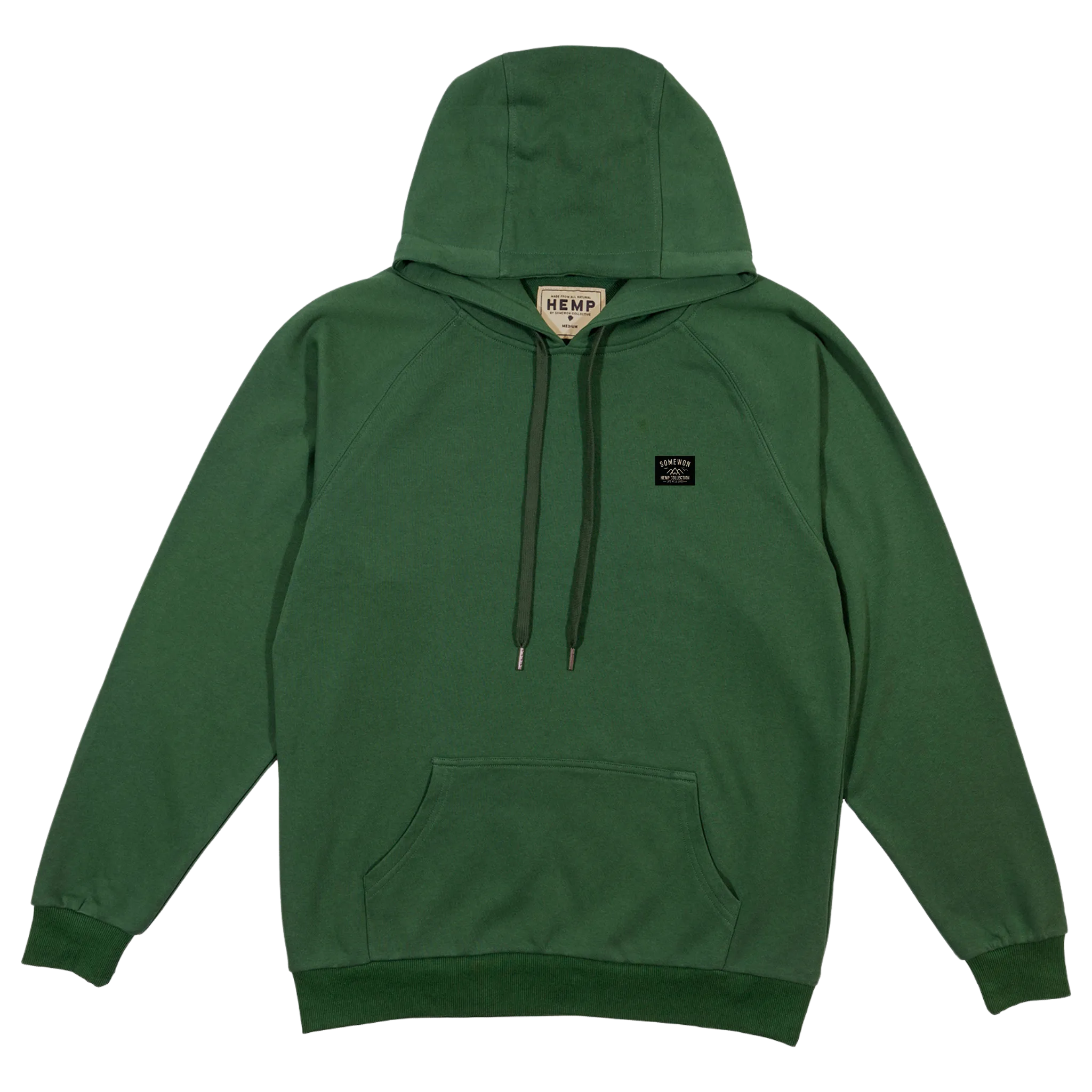 Hemp Hoodie With Somewon Classic Patch