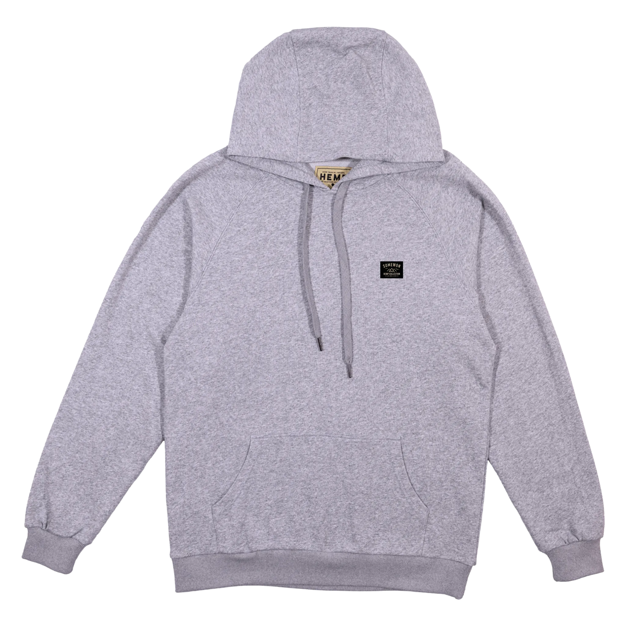 Hemp Hoodie With Somewon Classic Patch