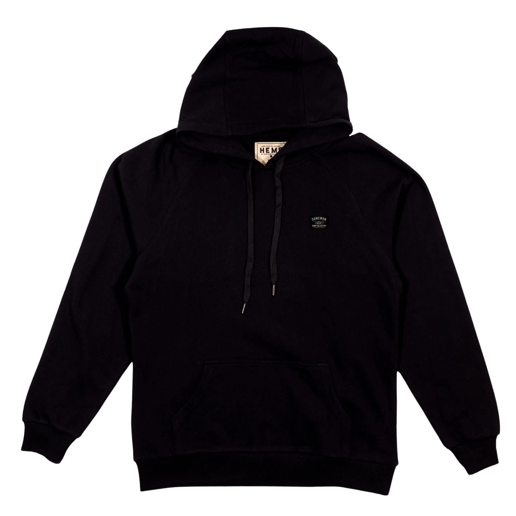 Hemp Hoodie With Somewon Classic Patch