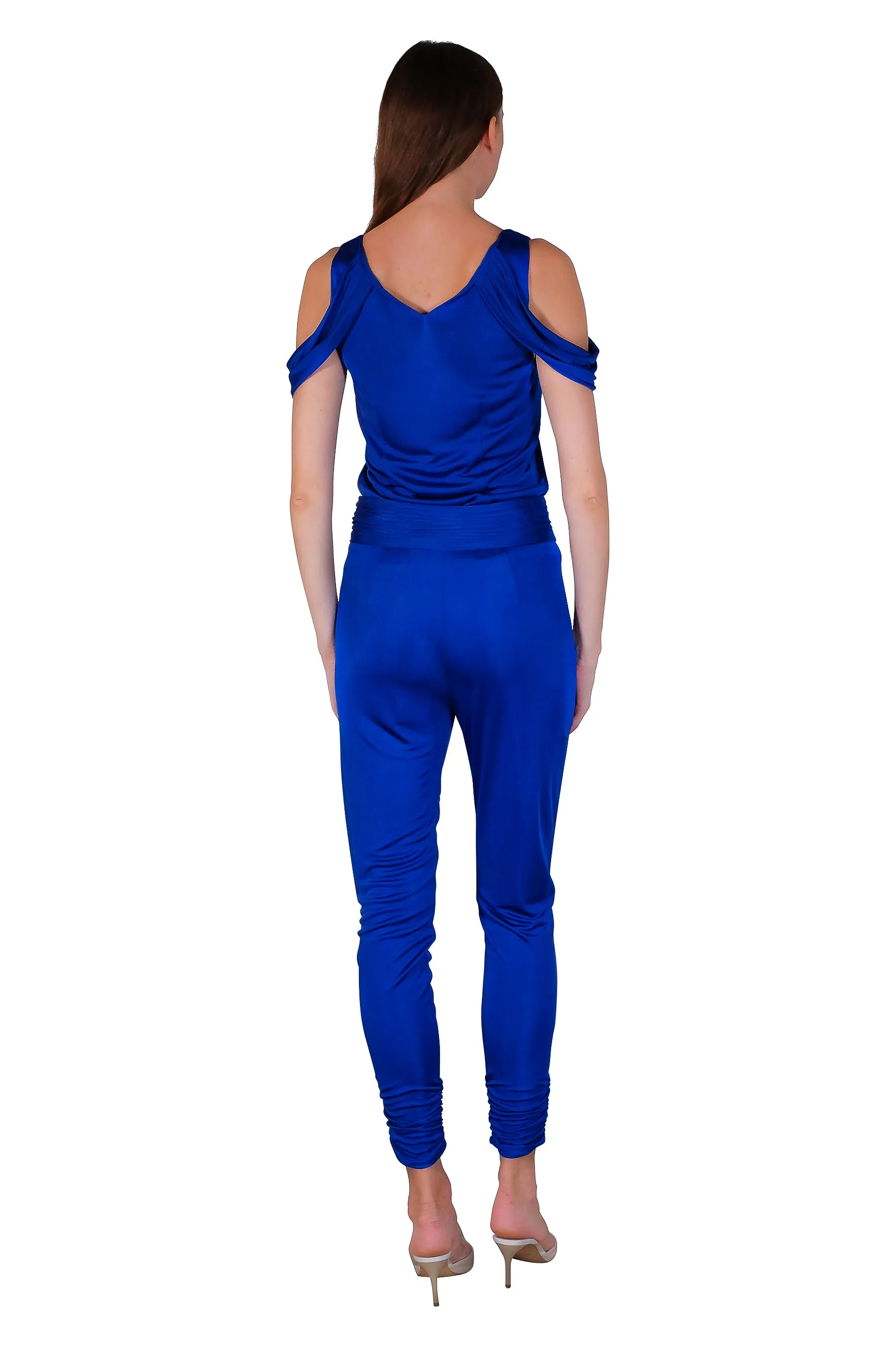 Henin Jersey Pants in Blue