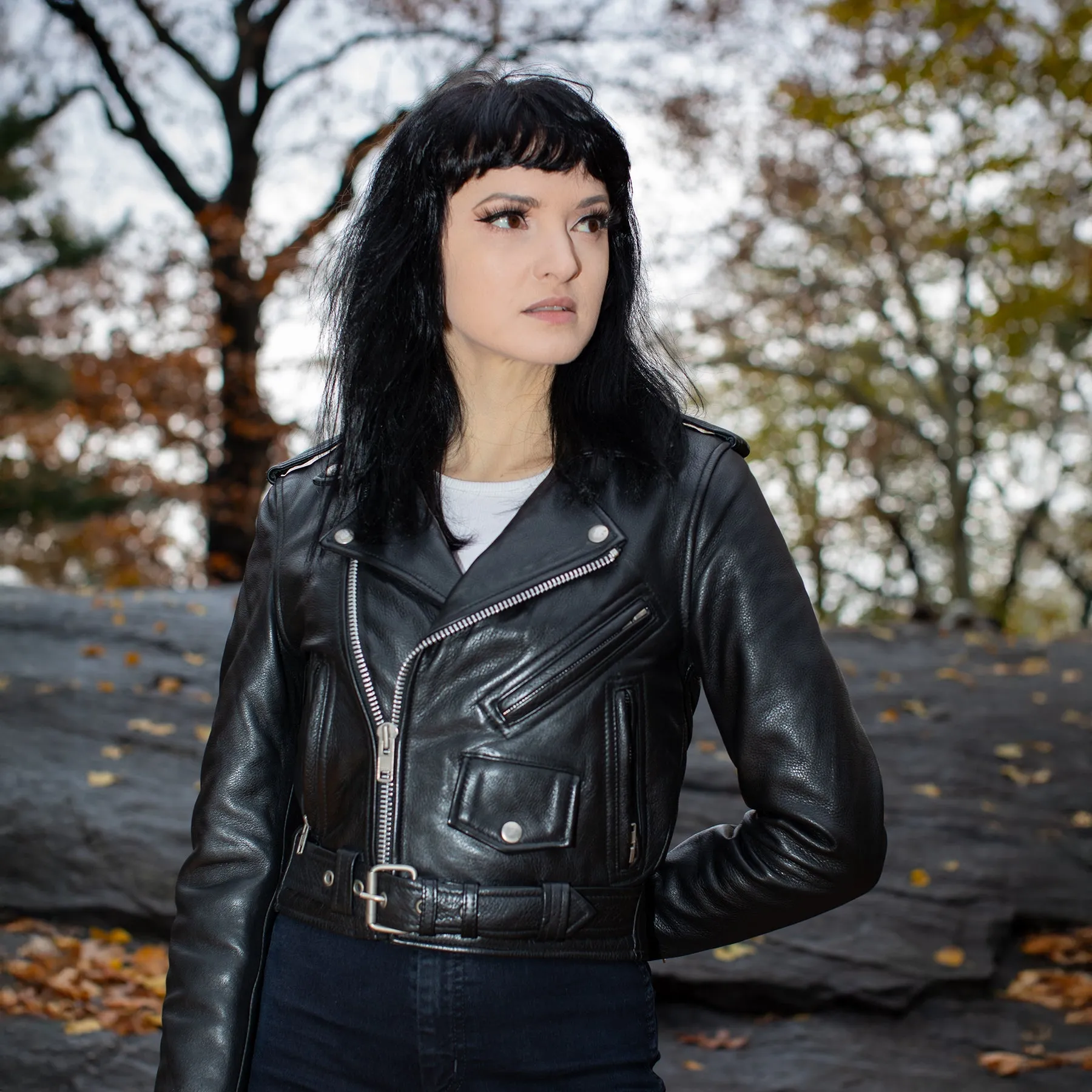 Imogen - Women's Motorcycle Leather Jacket