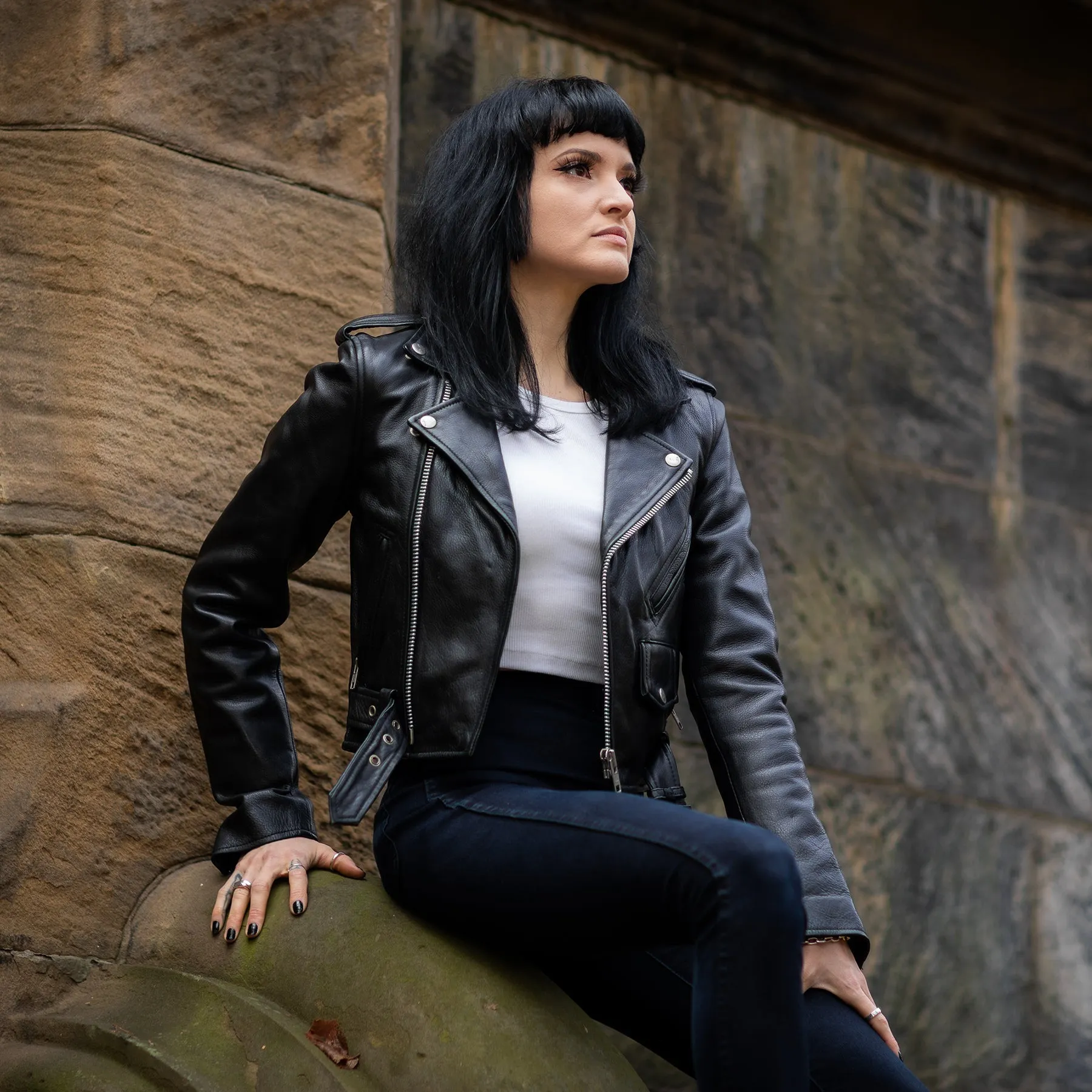 Imogen - Women's Motorcycle Leather Jacket