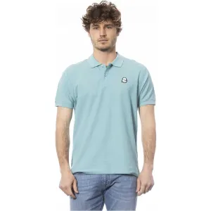 Invicta Light Blue Cotton Men Polo Shirt