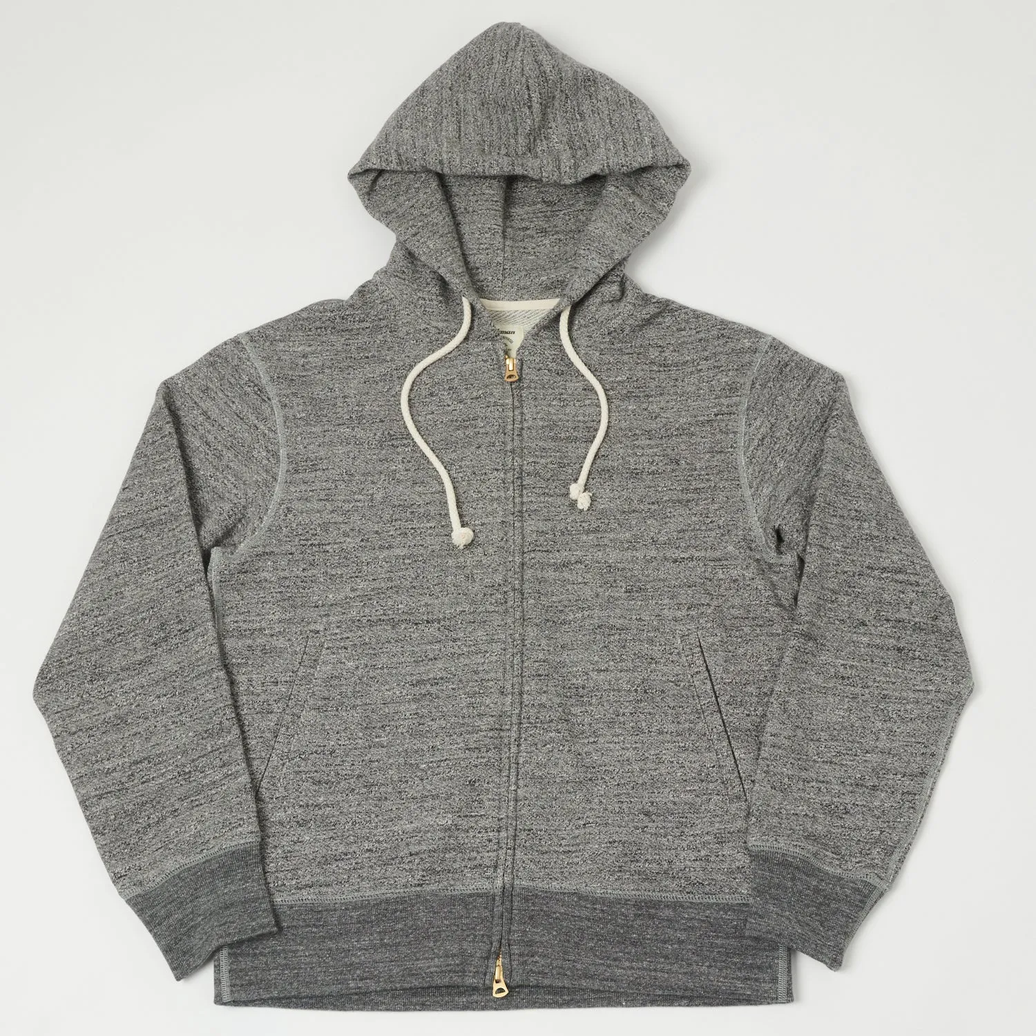 Jackman GG Sweat Zip Parka - Charcoal