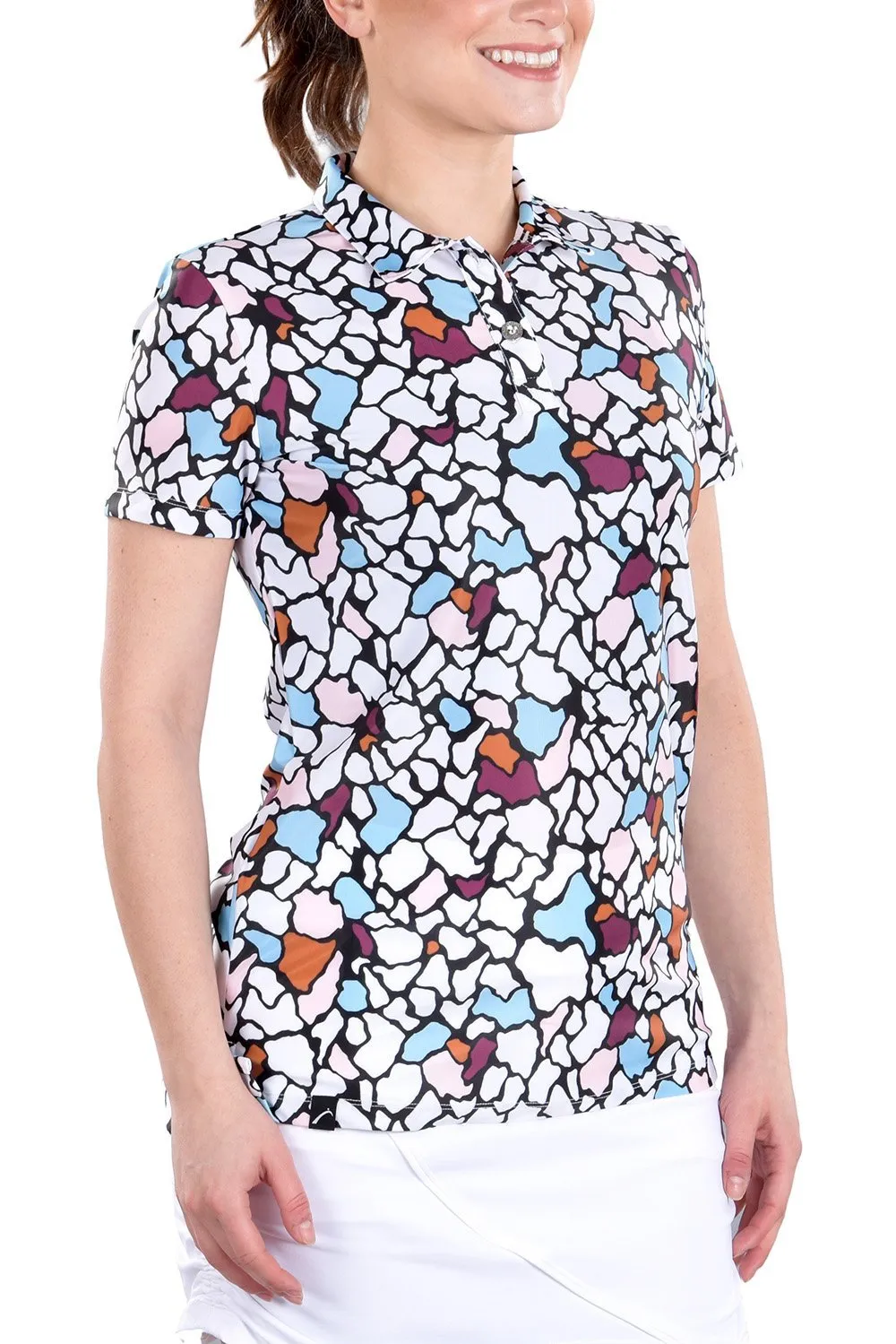 Karina Mosaic Print Top - FINAL SALE