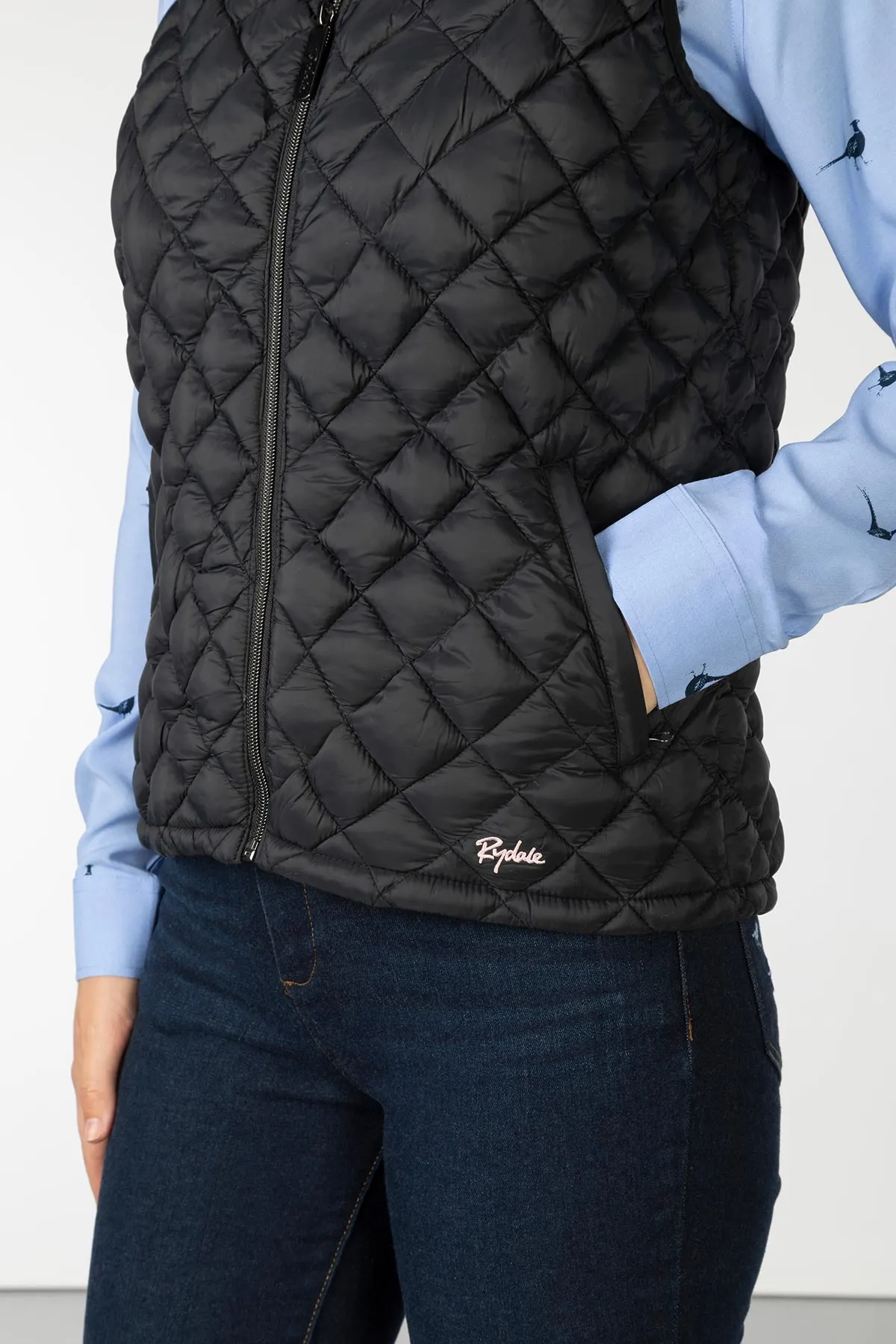 Ladies Diamond Quilt Padded Gilet - Runswick