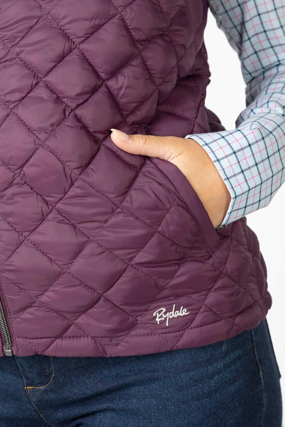 Ladies Diamond Quilt Padded Gilet - Runswick