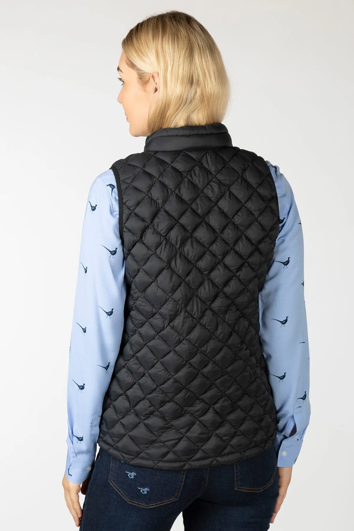 Ladies Diamond Quilt Padded Gilet - Runswick