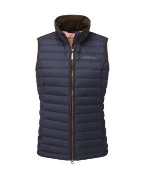 Launde Down Gilet - Petrol Blue