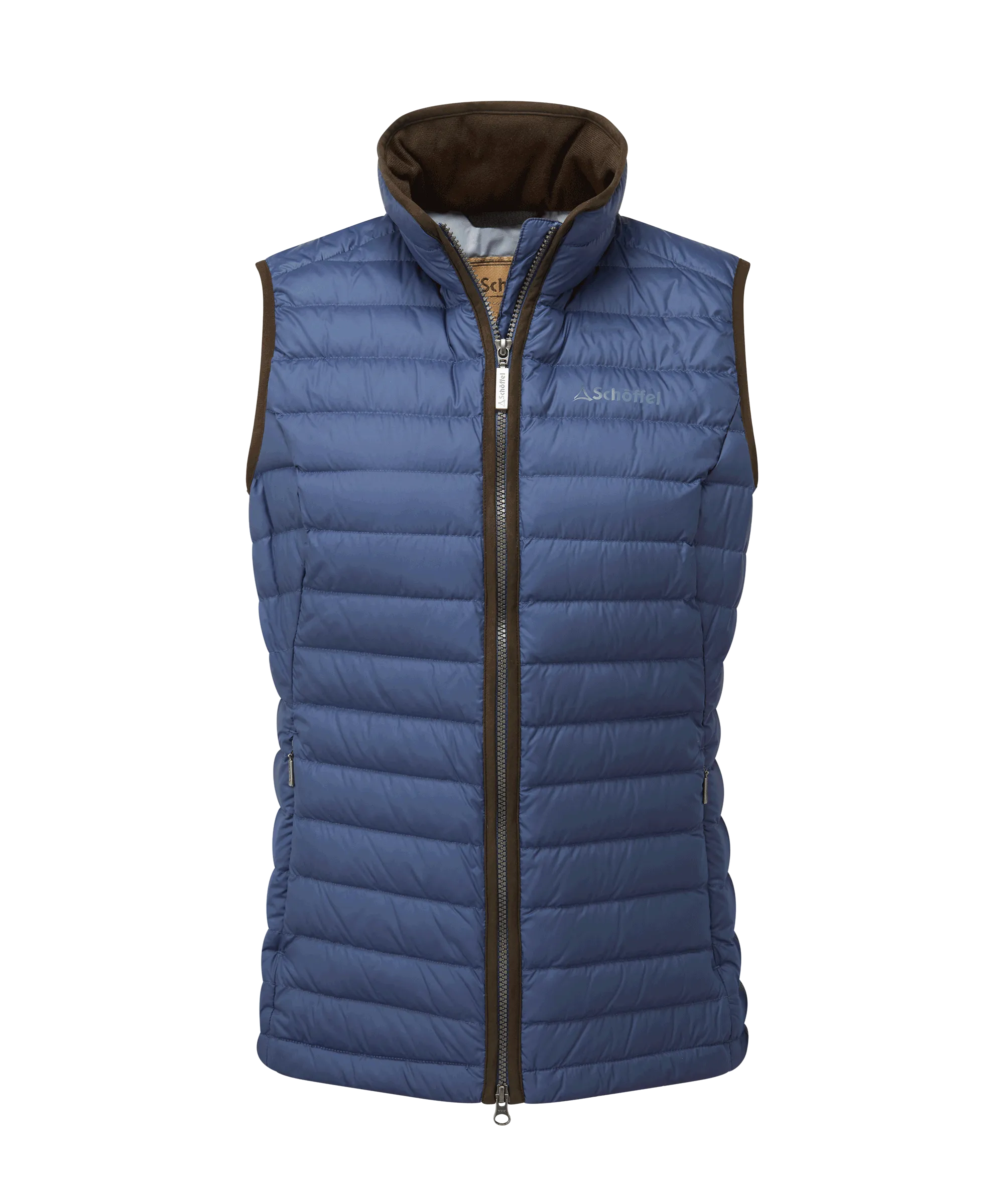 Launde Down Gilet - Stone Blue