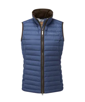 Launde Down Gilet - Stone Blue