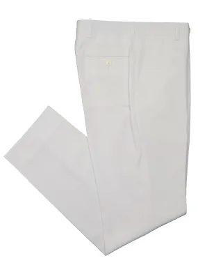 Lauren Ralph Lauren 19160P 100% Polyester Boy's Suit Separate Pant - Seersucker - White