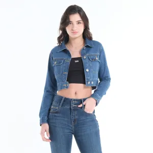 Lee Women's Cropped Denim Jacket