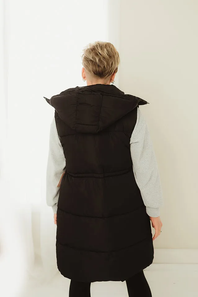 Long Puffer Vest