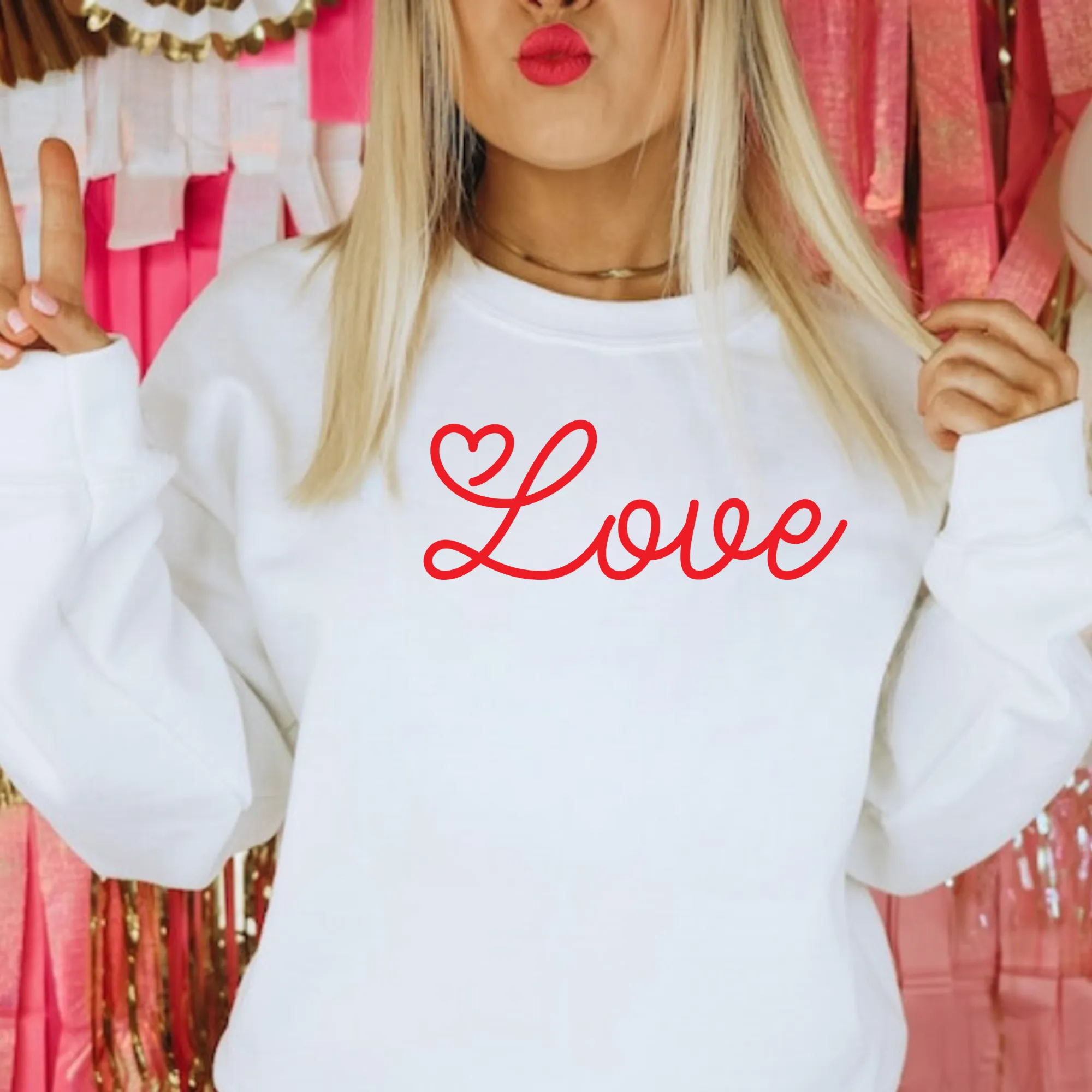 Love Valentine's Day Sweatshirt