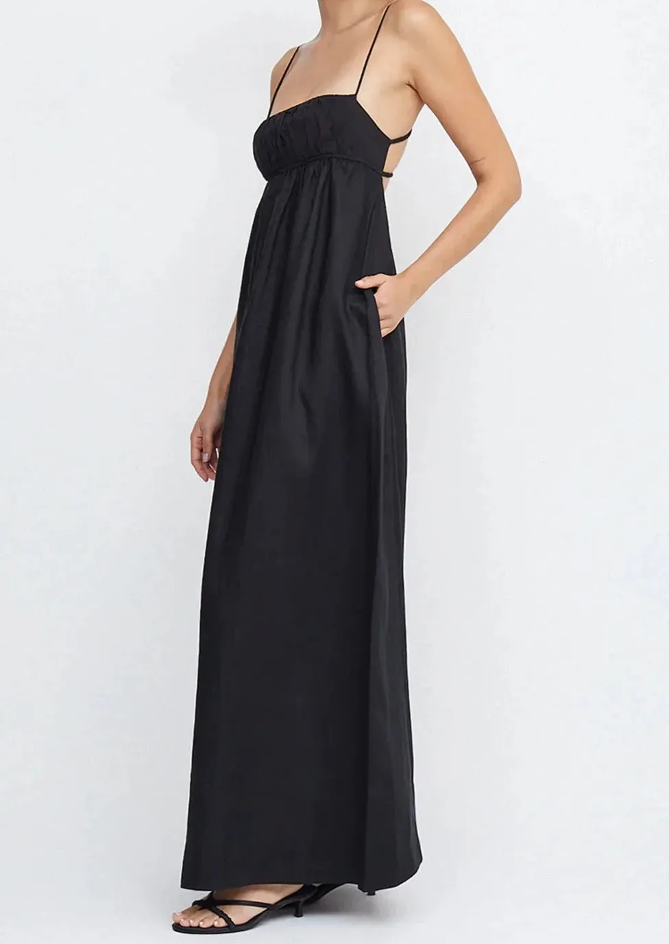 Lyla Maxi Dress - Black