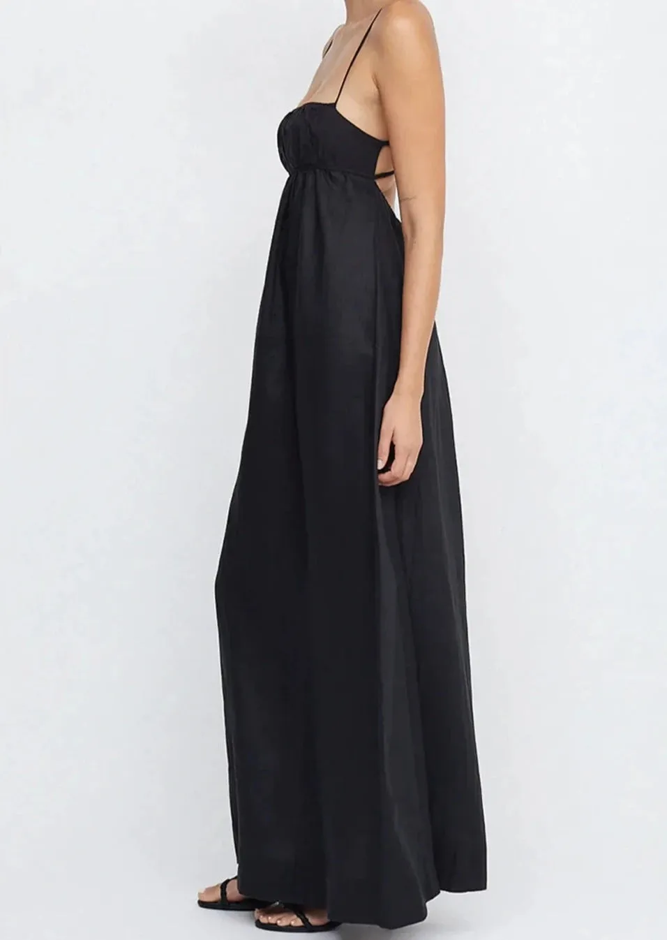 Lyla Maxi Dress - Black