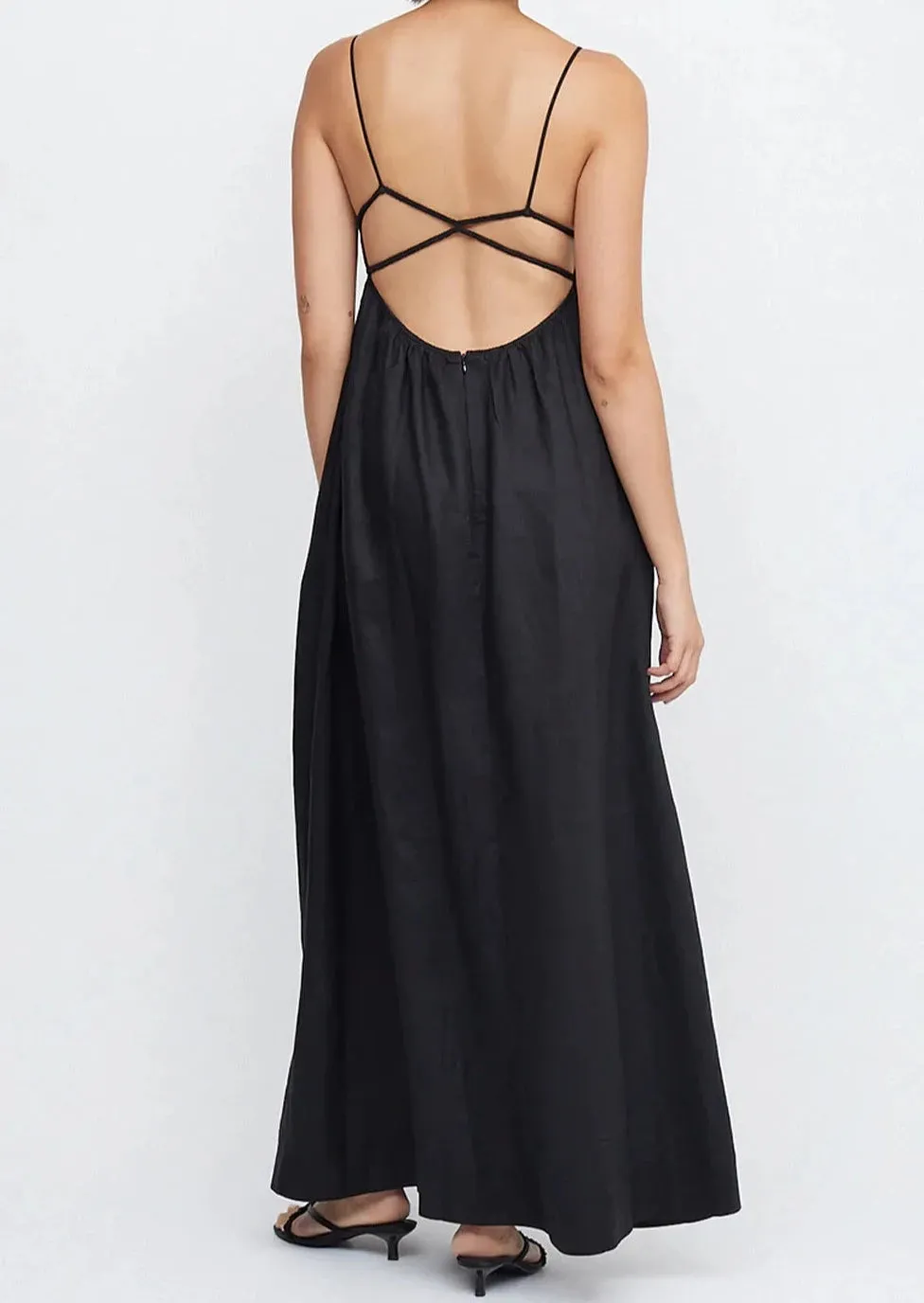 Lyla Maxi Dress - Black