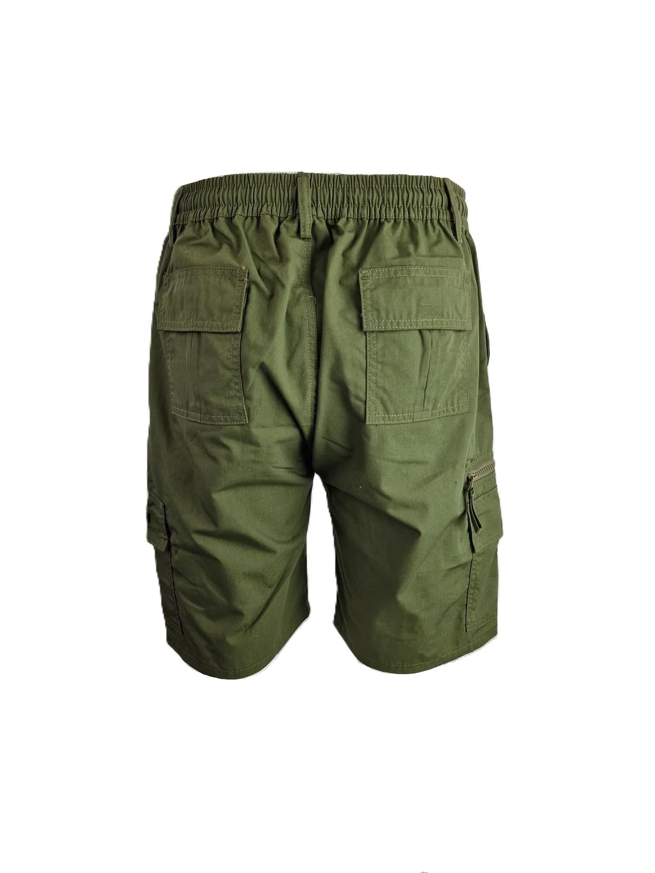 Mens Adults High Mount Summer Elasticated Shorts