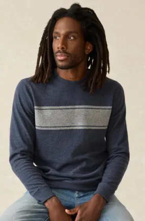 Men's Legend Surf Stripe Sweater Crew