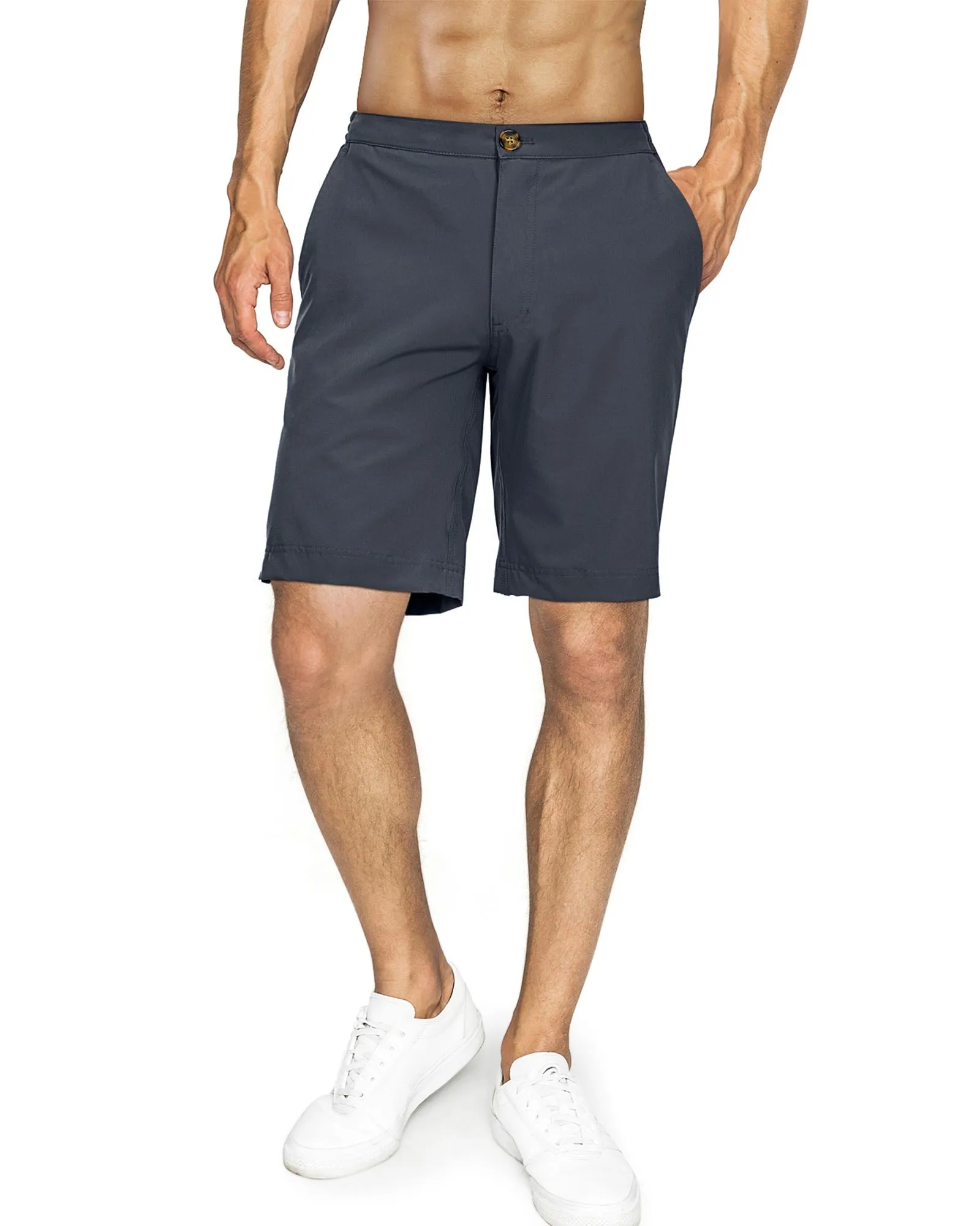 Men's Packable UPF50  9" Daily Shorts with 4 Pockets