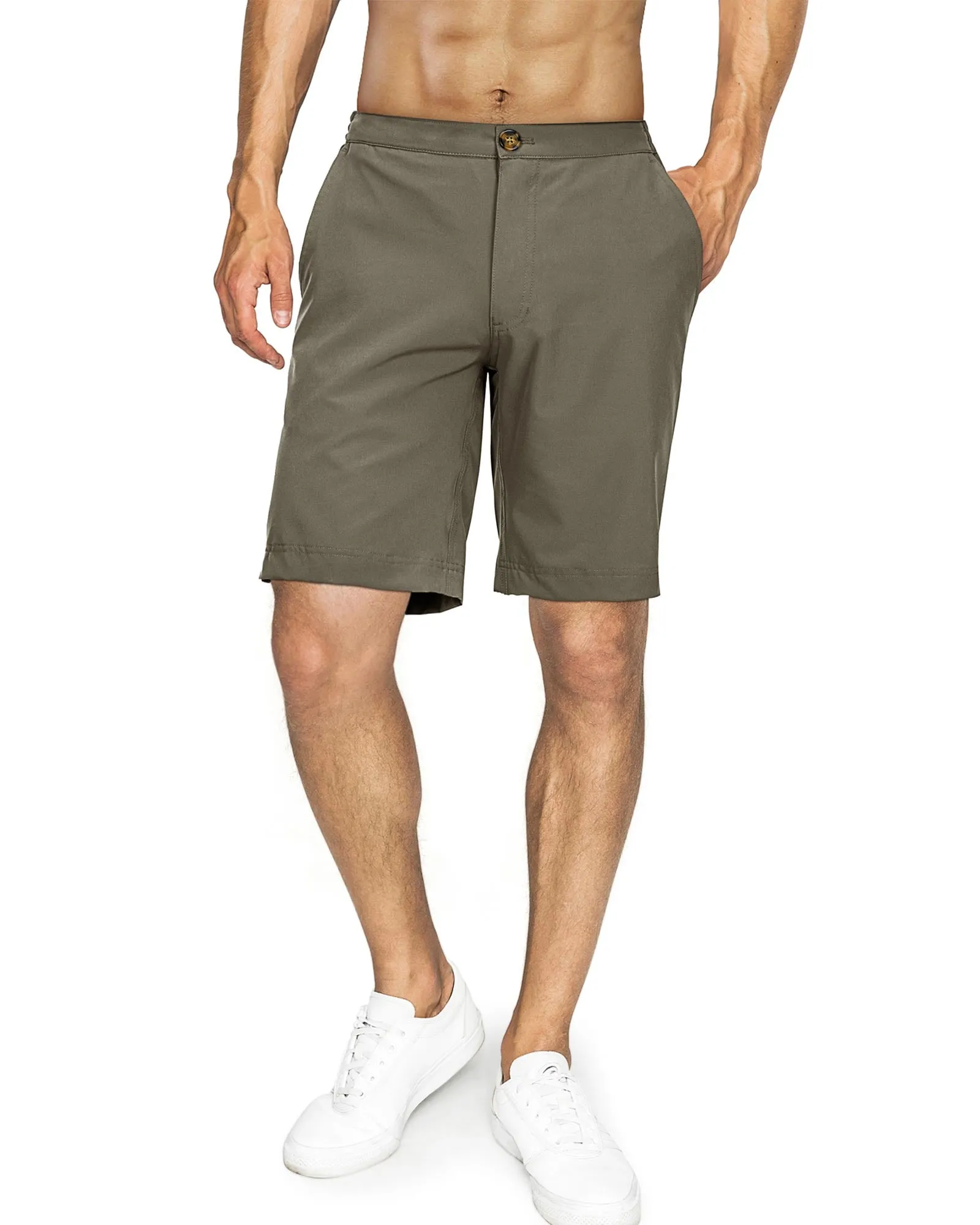 Men's Packable UPF50  9" Daily Shorts with 4 Pockets