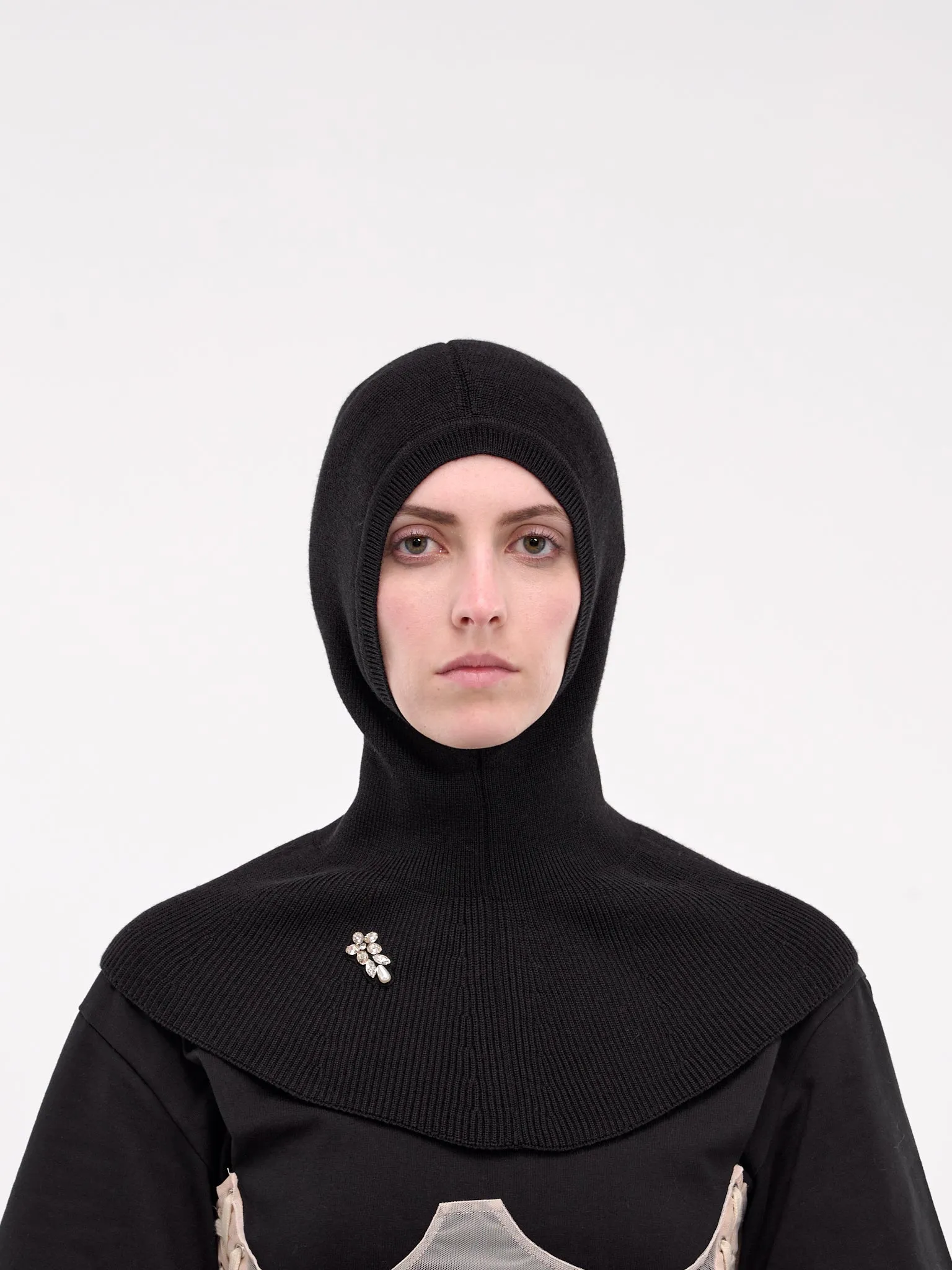 Merino-Silk Balaclava (KMK5MB-0647-BLACK-JET)