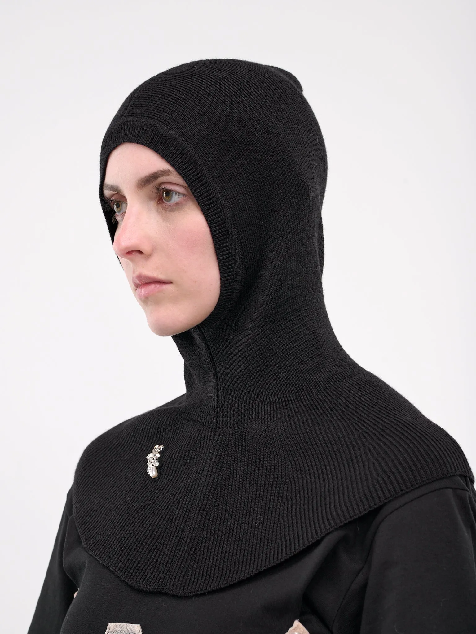 Merino-Silk Balaclava (KMK5MB-0647-BLACK-JET)