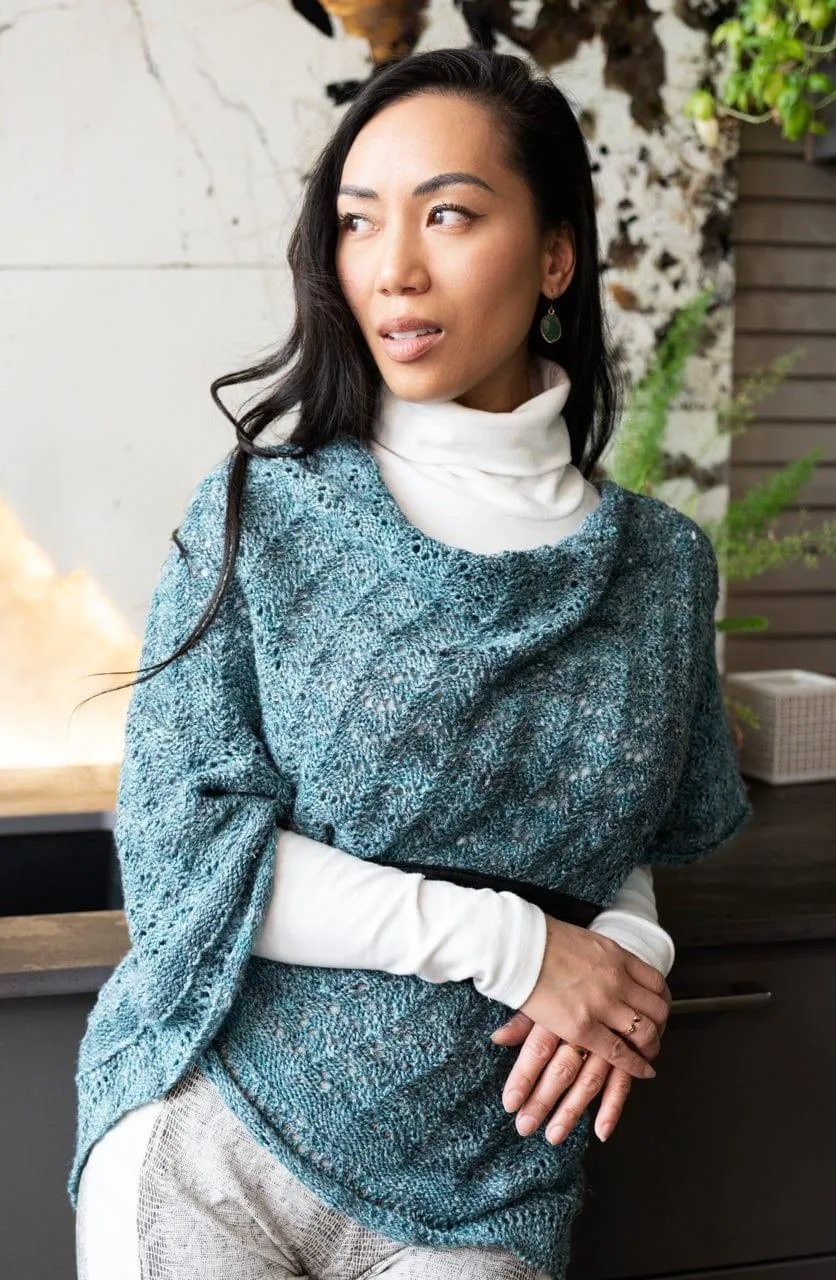 Mile End Poncho | Knitting Pattern