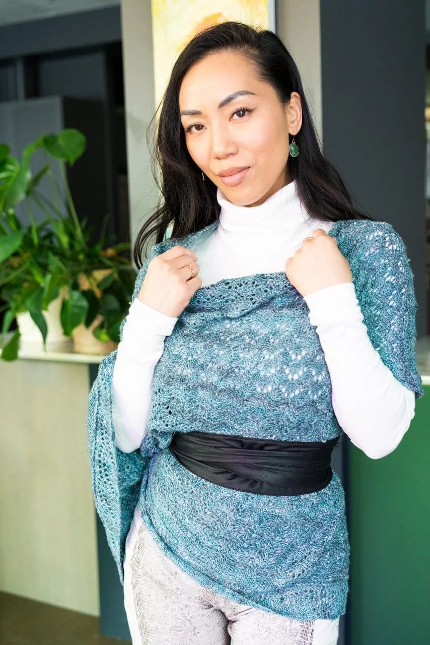 Mile End Poncho | Knitting Pattern