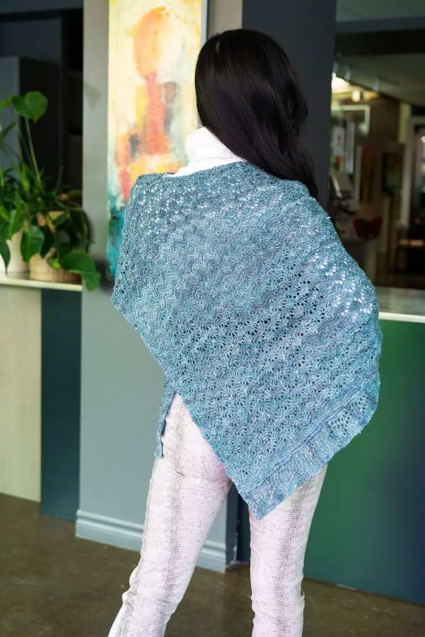 Mile End Poncho Knitting Pattern