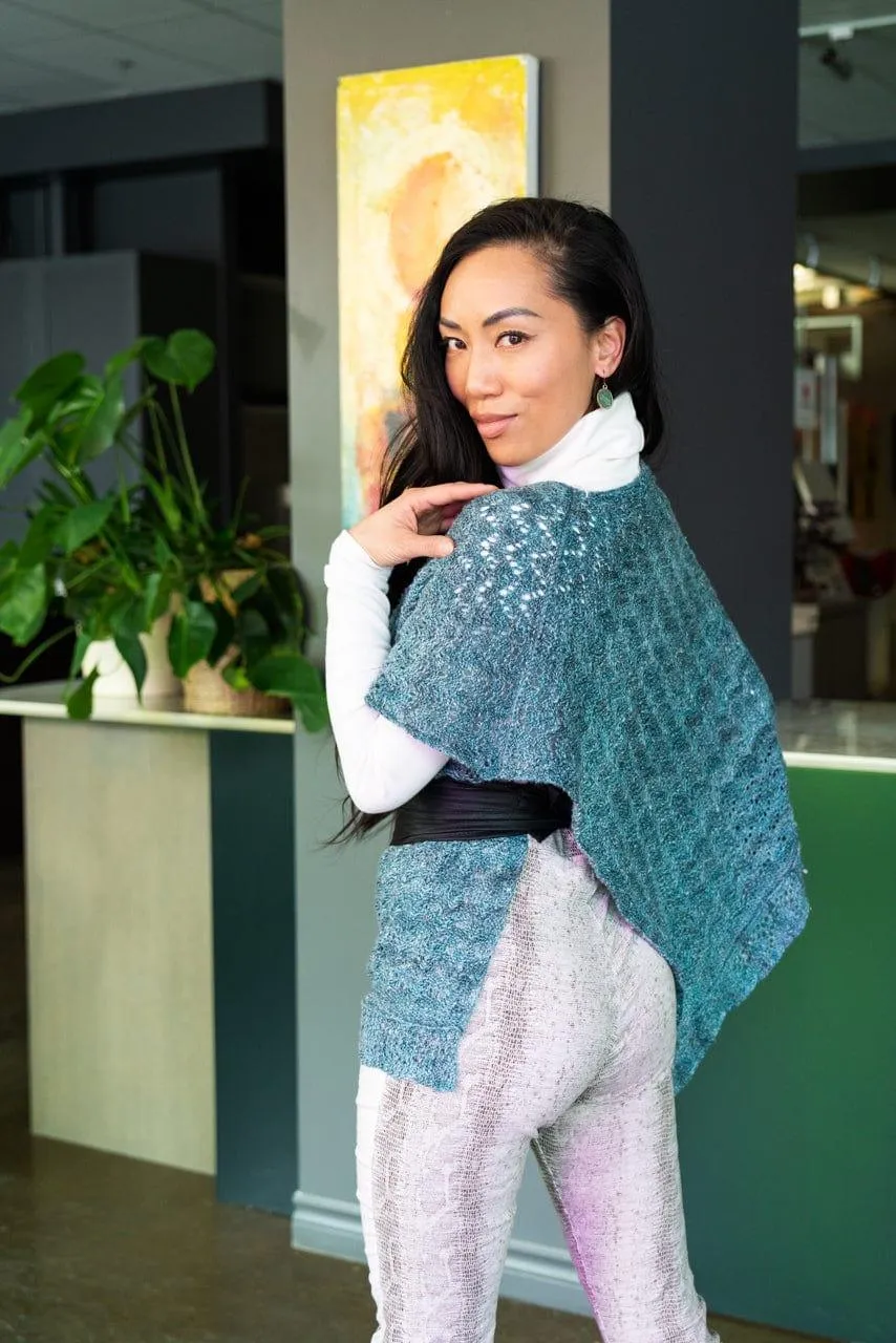 Mile End Poncho | Knitting Pattern