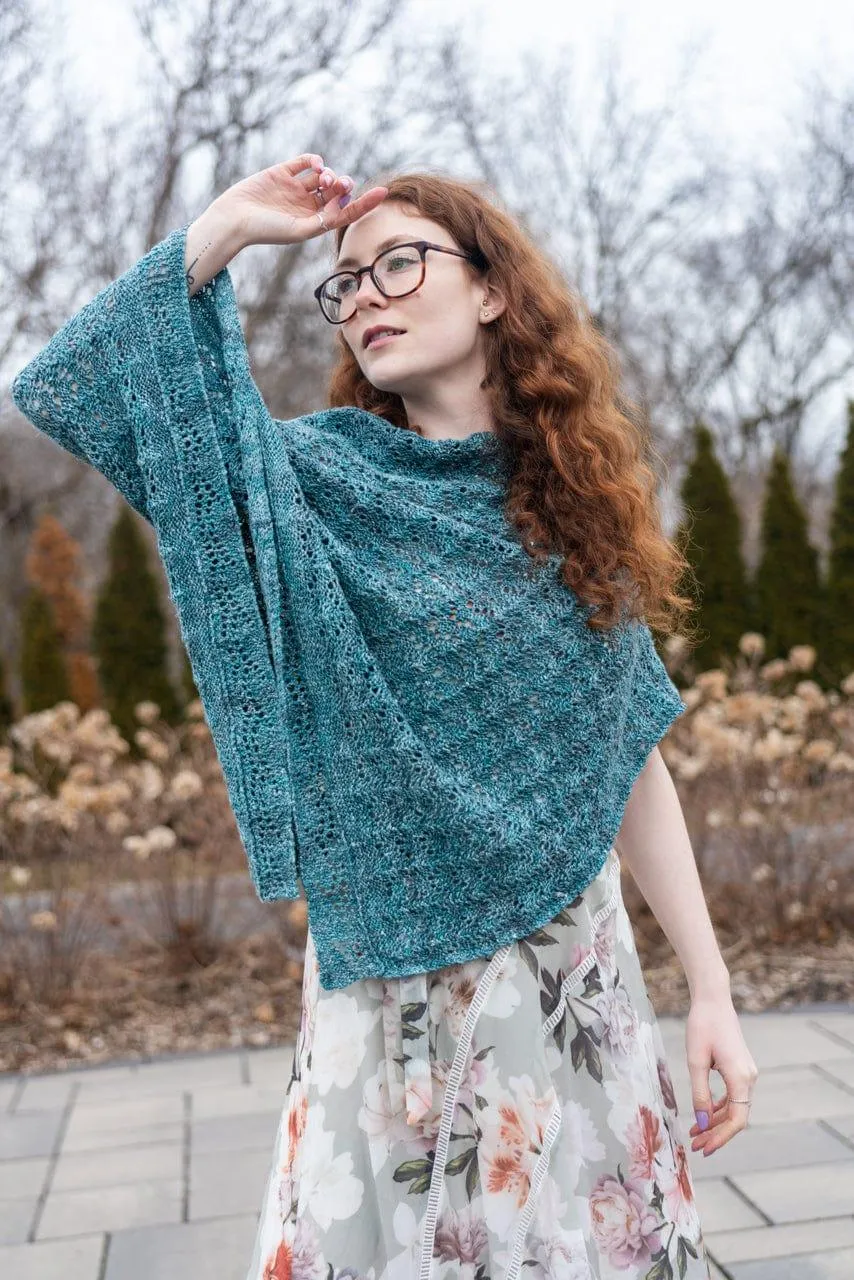 Mile End Poncho | Knitting Pattern