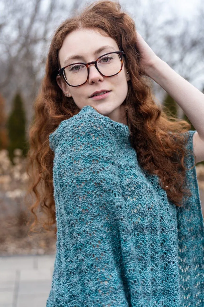 Mile End Poncho | Knitting Pattern