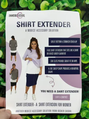 Modest Shirt Extender, Bottom & Stomach Cover-Up