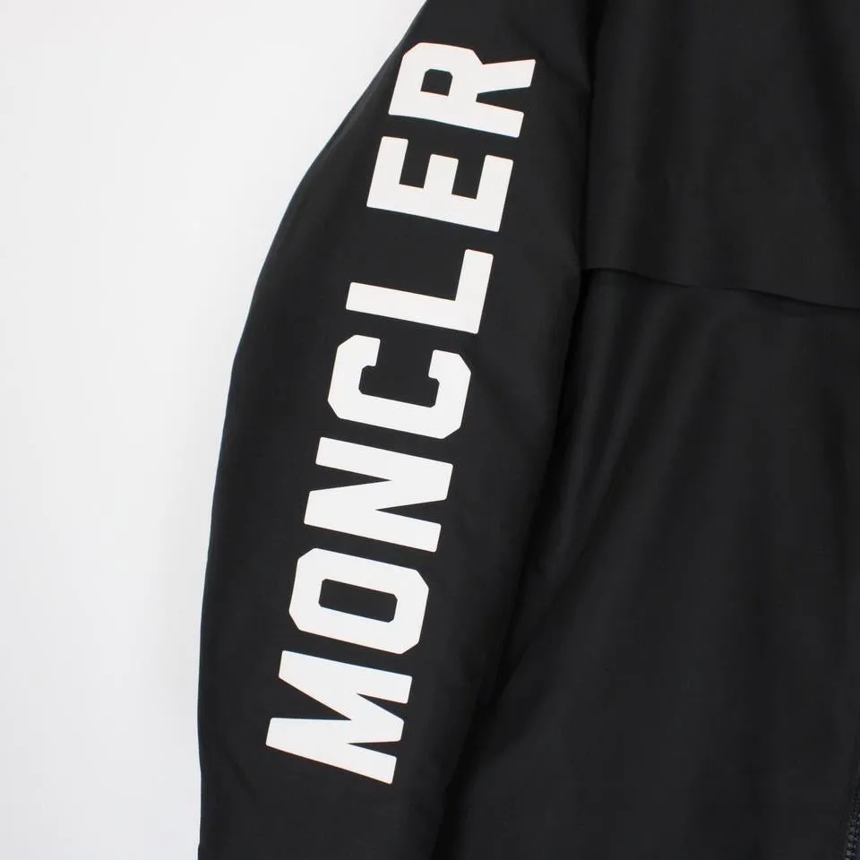 Moncler Charnier Logo Printed Down Parka XXL